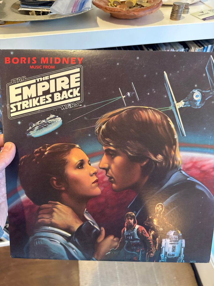 Another LP from 1980 of fairly bad contemporary covers of music from The Empire Strikes Back