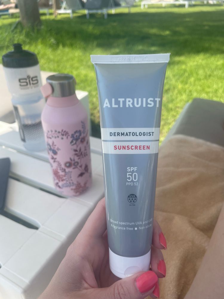 Tube of Altruist suncream