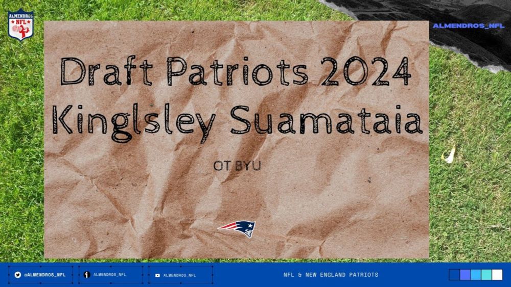 Camino al draft 2024 de Patriots - Kingsley Sumataia