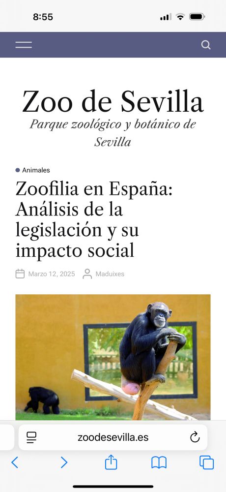 Historia de la zoofilia en España. 