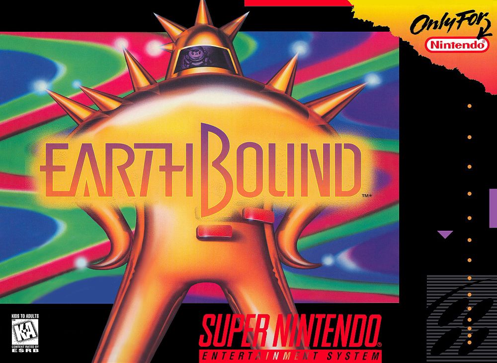 Box art for SNES game Earthbound