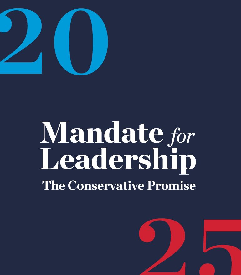 Trump's Project 2025 Mandate For Leadership