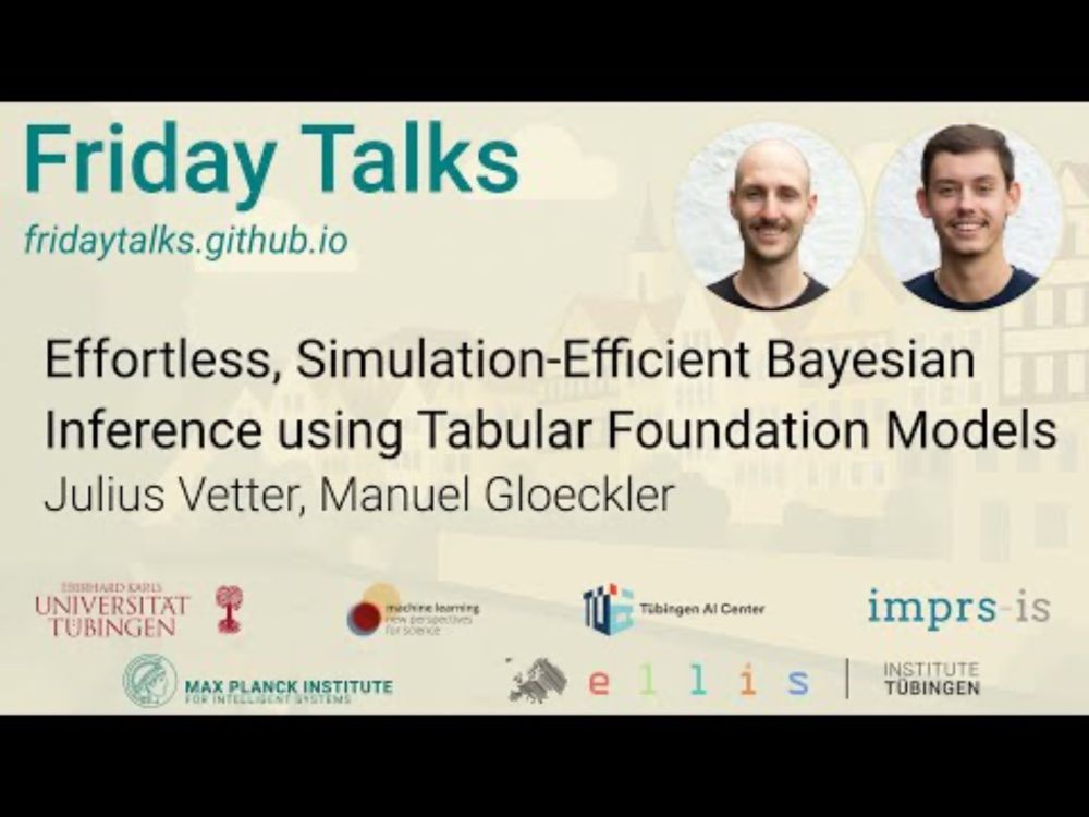 Effortless, Simulation-Efficient Bayesian Inference using Tabular Foundation Models