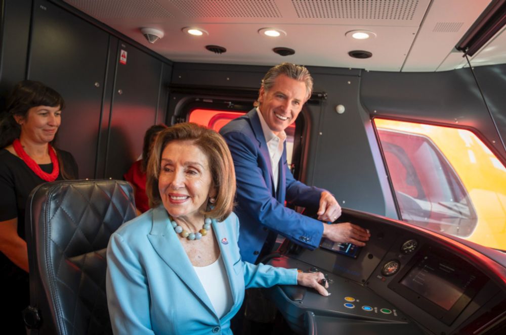 Governor Newsom and new High-Speed Rail CEO celebrate Caltrain’s electrification as key part of high-speed rail plan | Governor of California