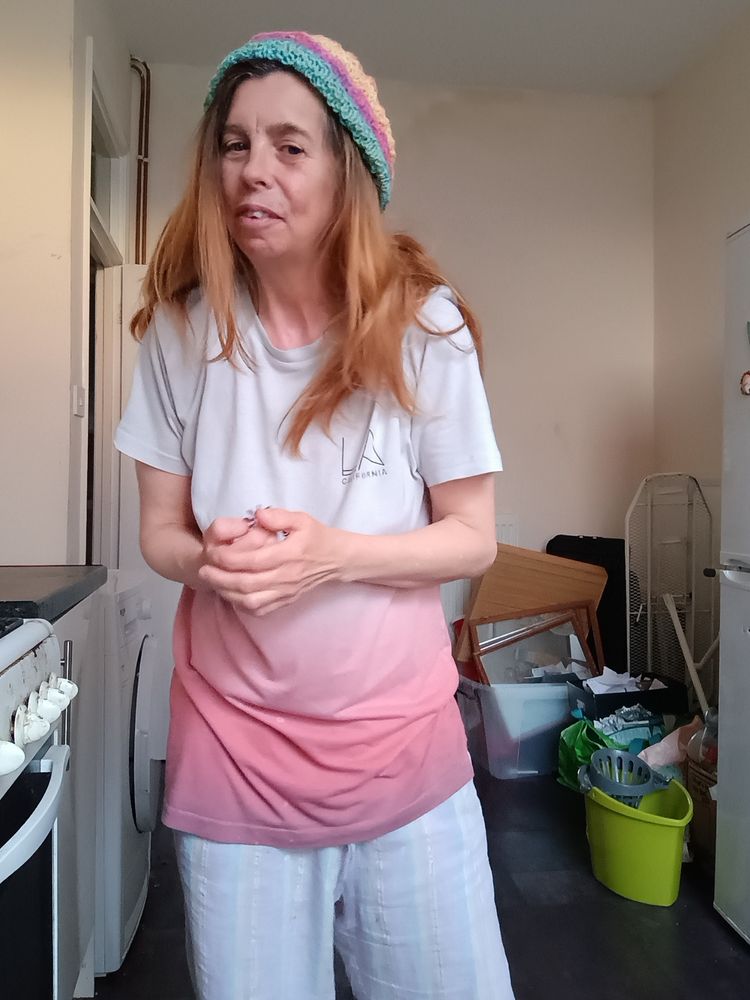 Multi coloured beanie hat 