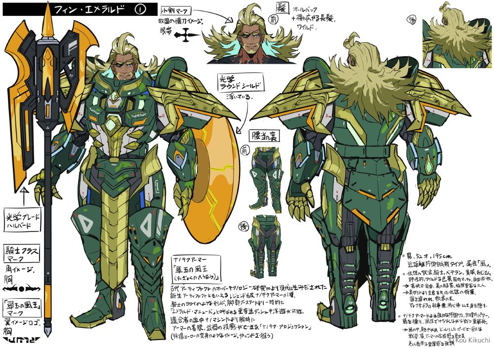 翠玉のガーディアン - 設定1