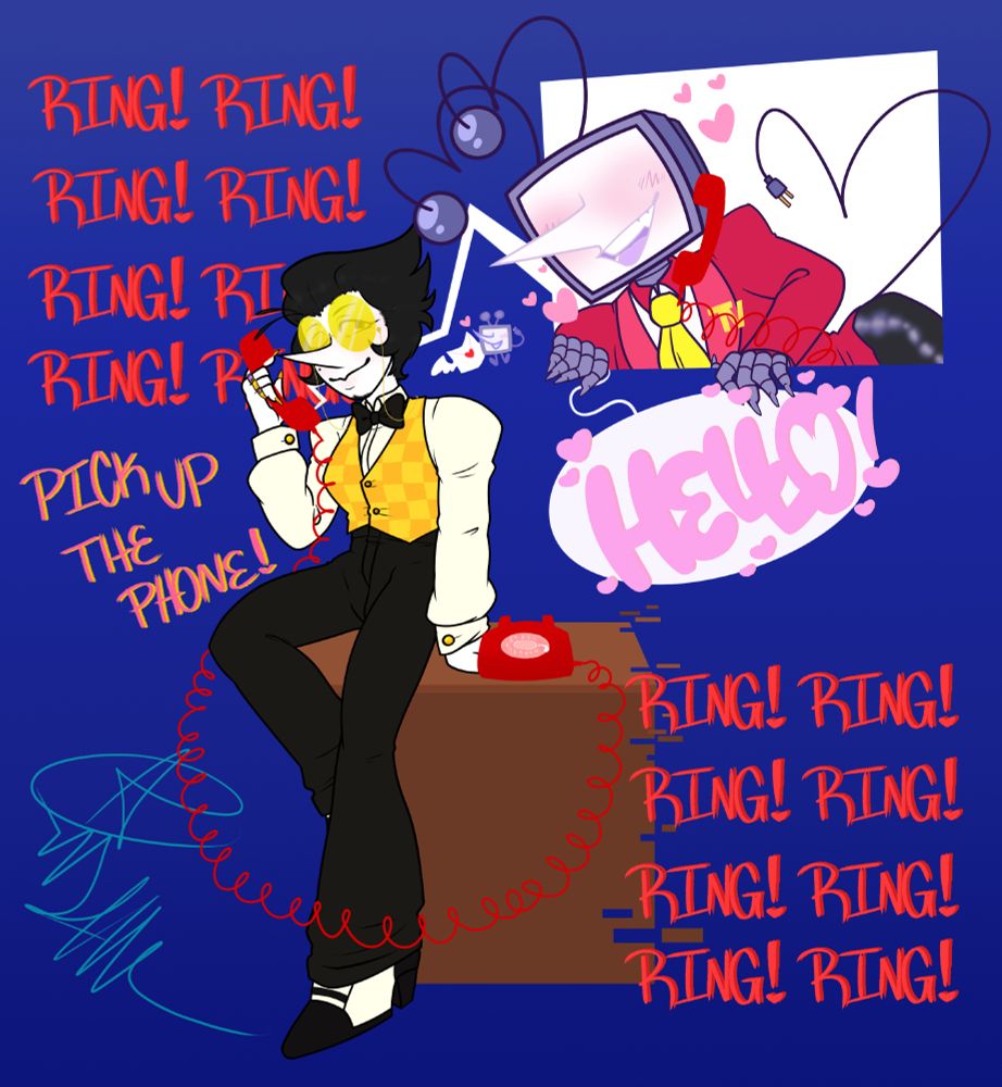 Ring! Ring!
Ring! Ring!
Ring! Ring!
Ring! Ring!

Pick Up The Phone!

Tens: HELLO!

Ring! Ring!
Ring! Ring!
Ring! Ring!
Ring! Ring!