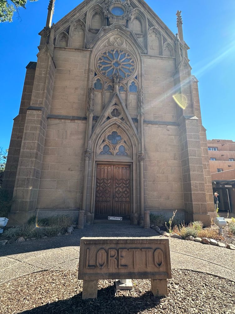 The Loretto Church was worth visiting.
