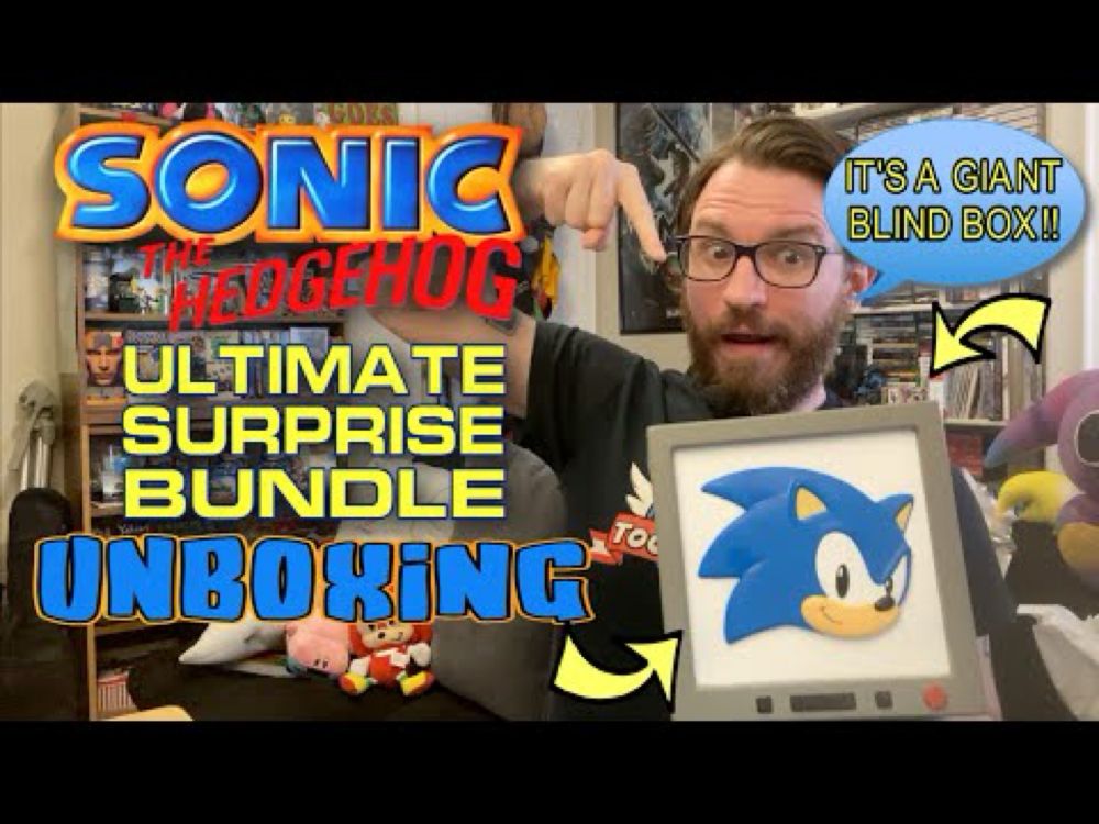 GIANT Sonic the Hedgehog Blind Box Unboxing! | #BlindBox #BlindBag #Sonic