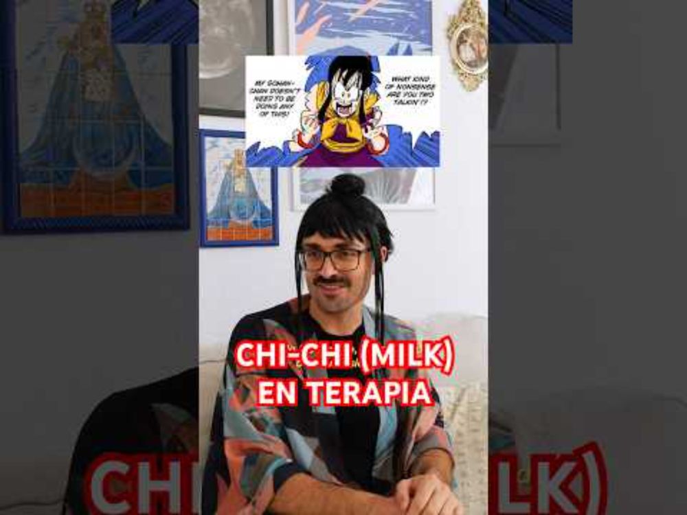 Chi-Chi (Milk) necesita terapia porque se siente ignorada 👨🏻‍🏫 #dragonball #animeterapia