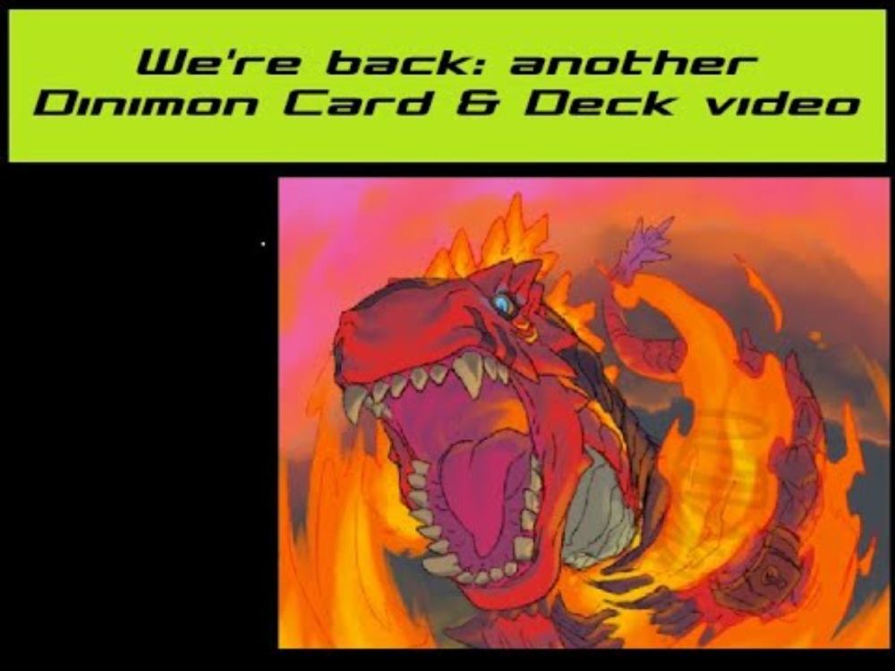 Dinomon now with new cards