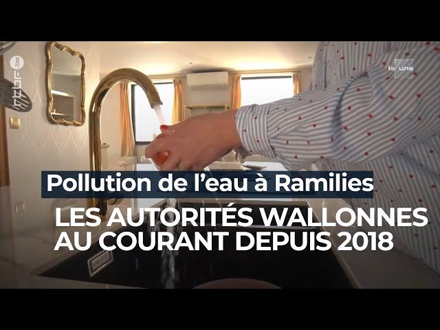 Pollution de l'eau à Ramilies: les autorités wallonnes au courant depuis 2018 - RTBF Info