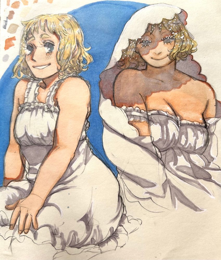 Redraws of my old ocs 
