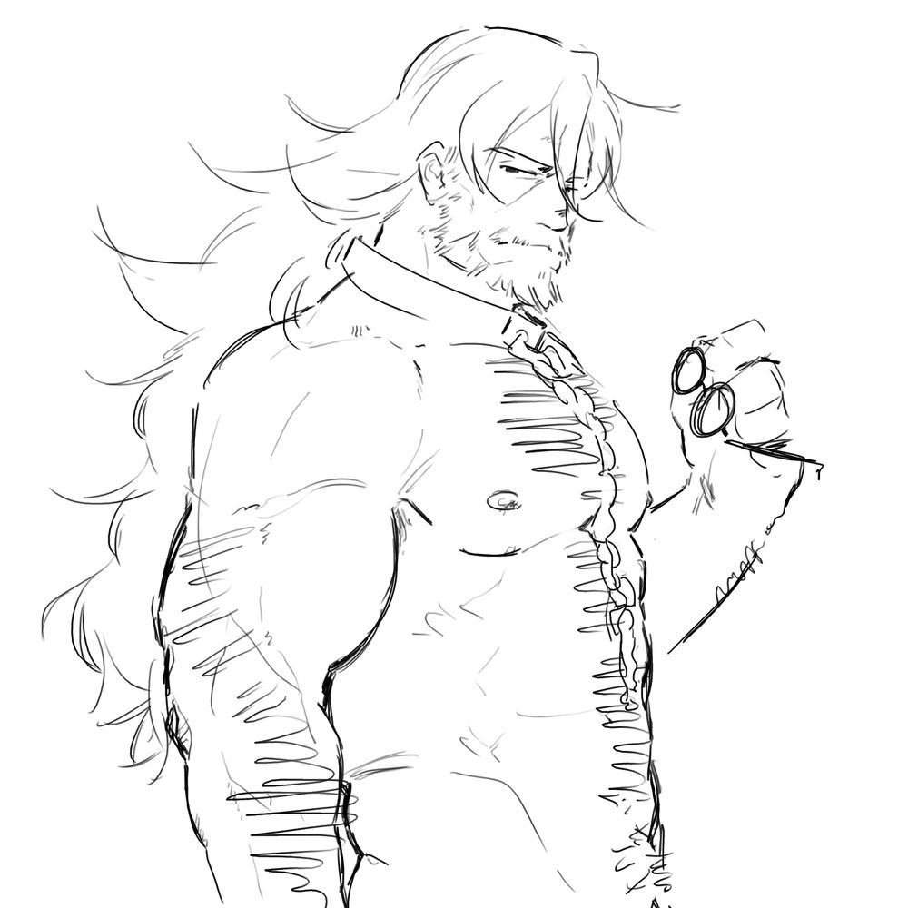 Doesn't look like any of the OT0 units will tickle my fancy like Osvald does.
None of them have that disheveled, stinky, murderhobo, hairy, muscular, dilf-y/ossan-y look... which is probably also an apt description of Ossan Bucc and why I'm so horny for him far and above over anyone else in EO.