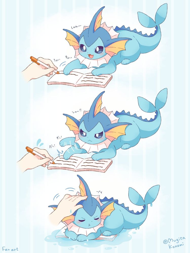 イラスト draw art ポケモン pokemon drawing 絵 かわいい 可愛い furry cute adorable Pokémon illustration illust