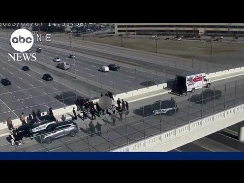 Group with Nazi flags clash with residents