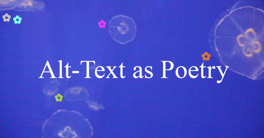 Alt Text as Poetry