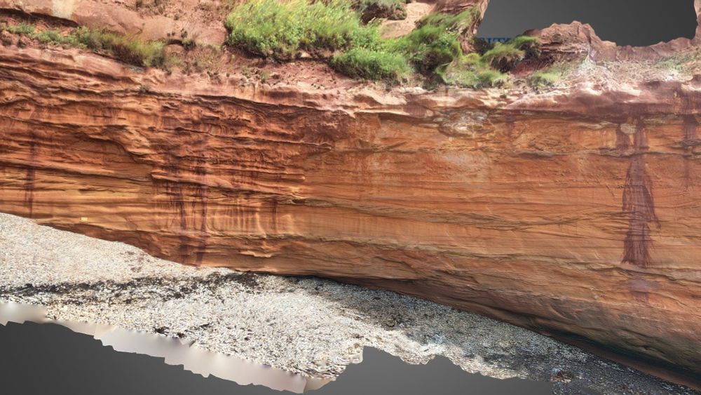 Otter Sandstone Outcrop - Download Free 3D model by Robert Mahon (@rmahon1)