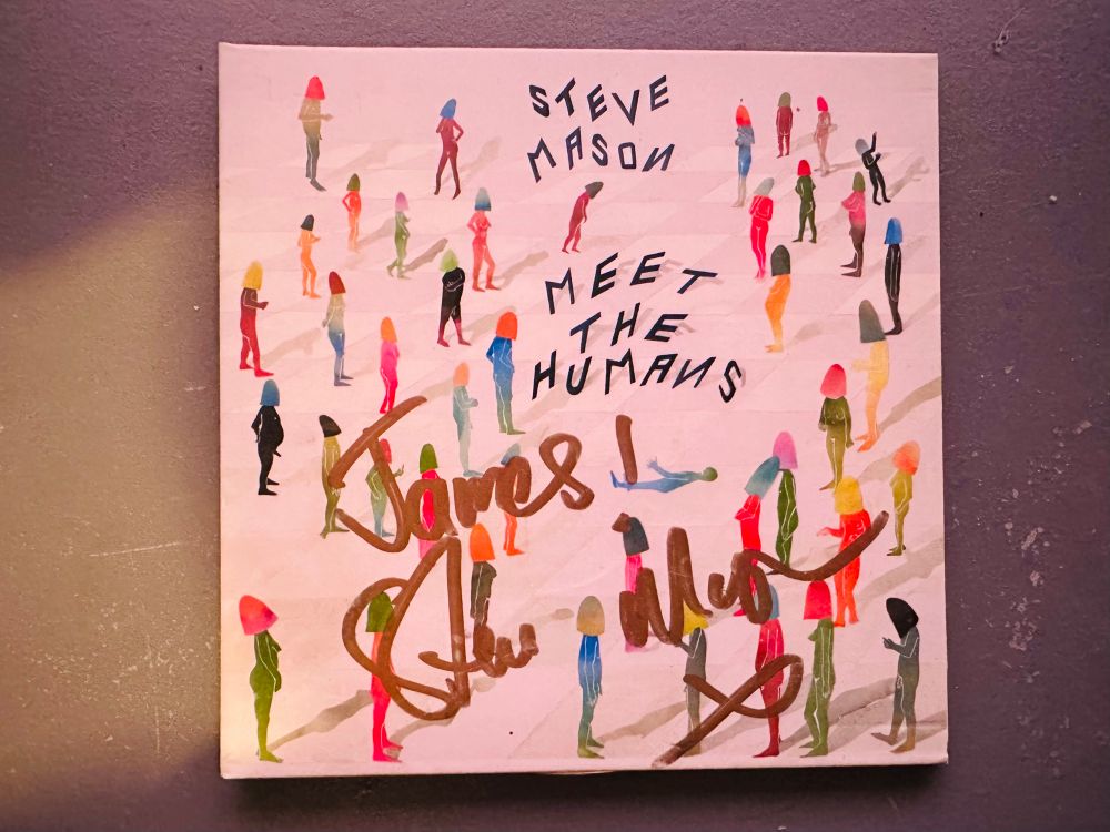 Steve Mason - Meet the Humans signed CD.
