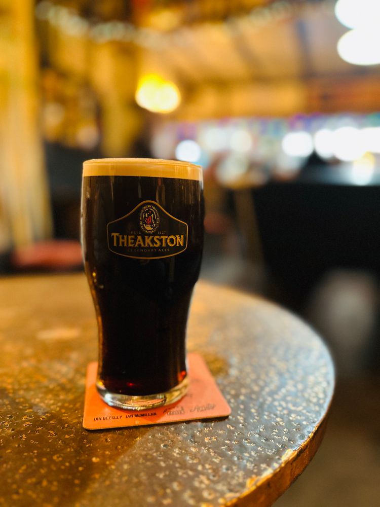 A pint of Moorhouse’s - Black Cat Reserve, The Corn Dolly, Bradford.