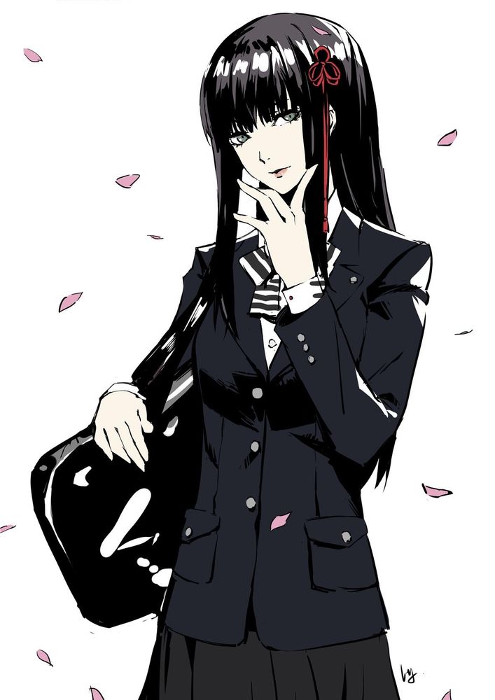 Art of hifumi from persona 5.