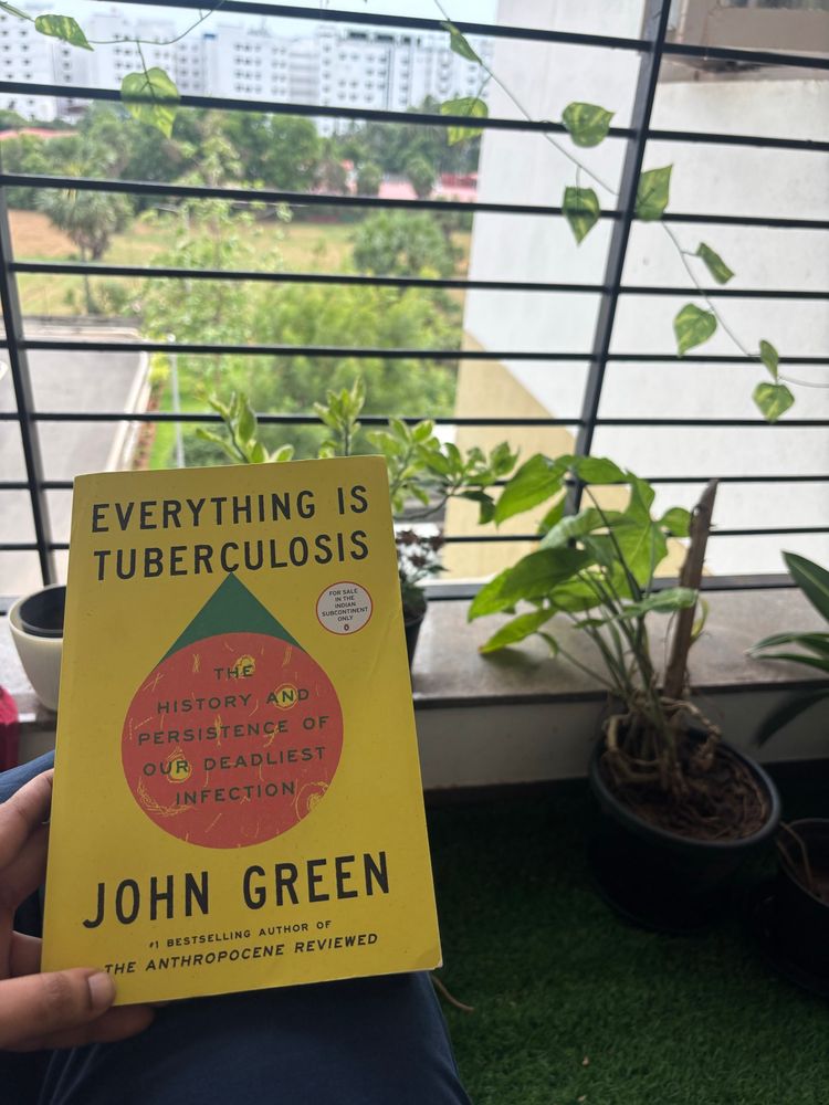 #NephJC 📕 club Everything is Tuberculosis ! John Green 