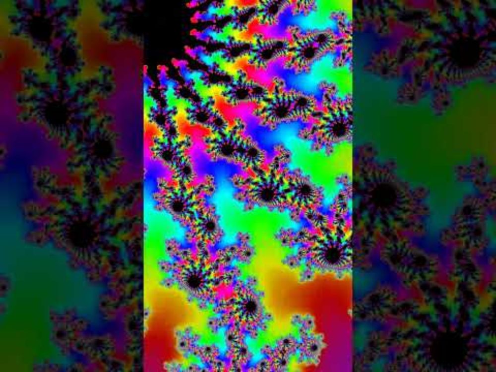 Rainbow webs #psychedelicart #psychedelic #trippy #fractal #fractals #rgb #colorful