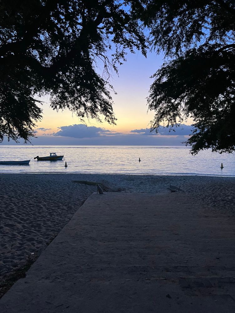 Sunset at the beach 