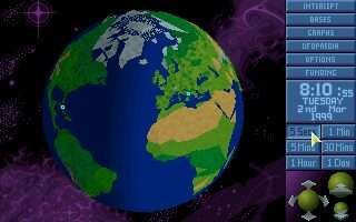 Die Weltsicht aus dem Spiel UFO - Enemy Unknown