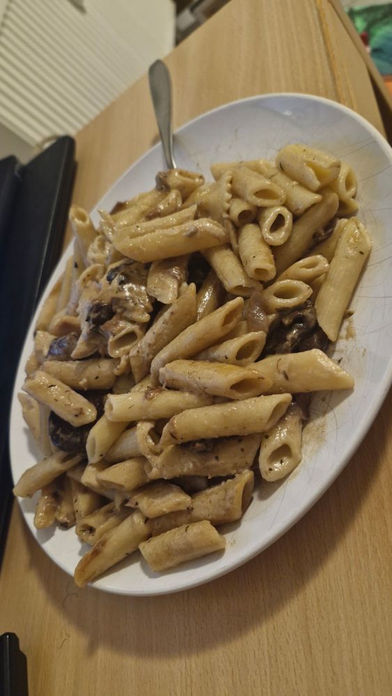 Pilzepasta mit selbstgepflückten Pilzen aus dem Spessart