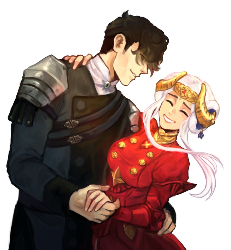 Edelgard and Hubert, again