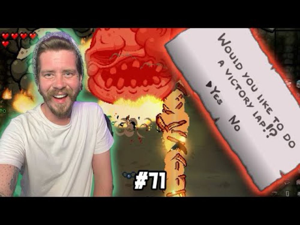 Just a Fun little VICTORY LAP! (The Binding of Isaac Repentance)