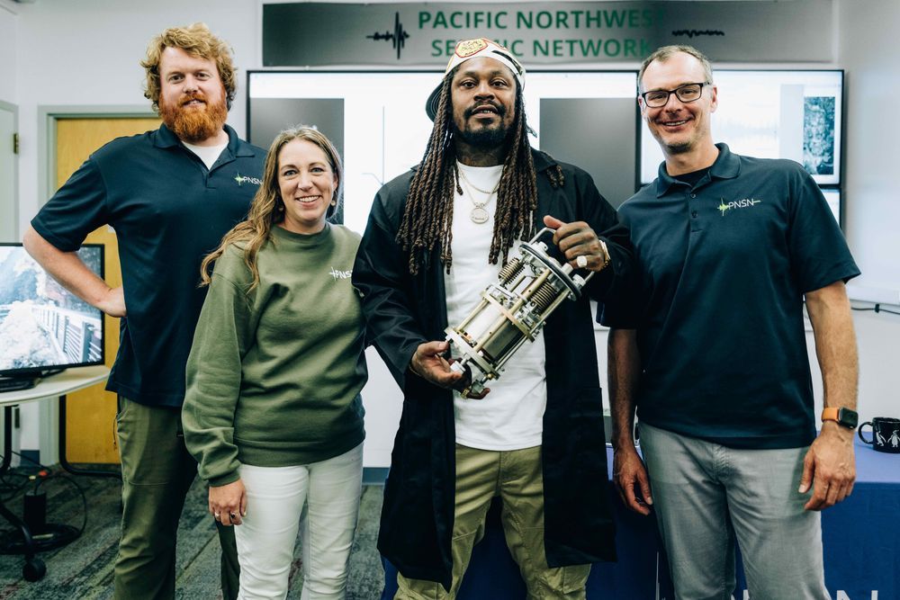 'N Yo' Seismic Network: Marshawn Lynch Shakes the PNSN! | Pacific Northwest Seismic Network