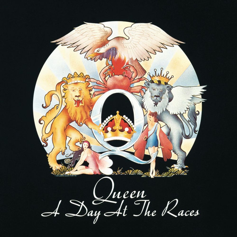Album cover for A Day At The Races by Queen
