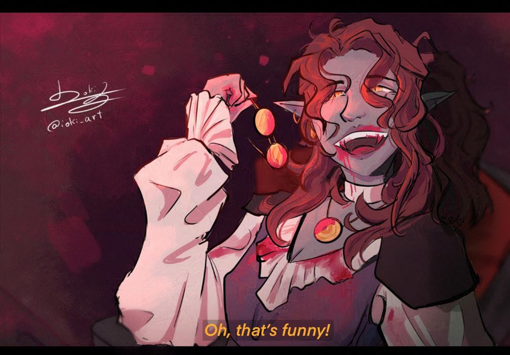Oh, that's funny! - Artfight Attack
Character by Tea__Ghost on Tumblr