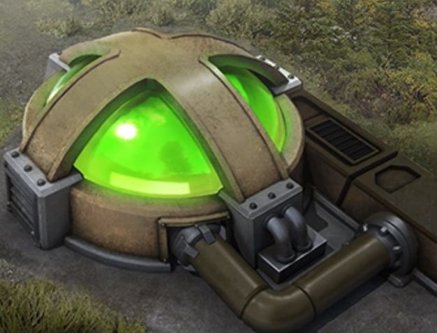 Tiberiumsilo aus Command & Conquer.