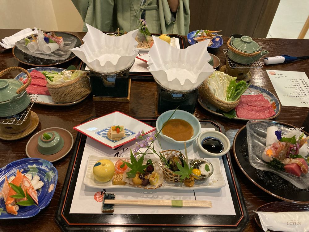 Set dinner