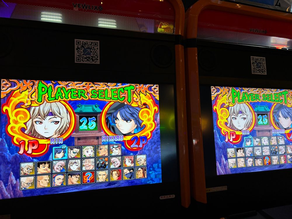 Power Instinct 5 on a nesica taito type x 3 machine 