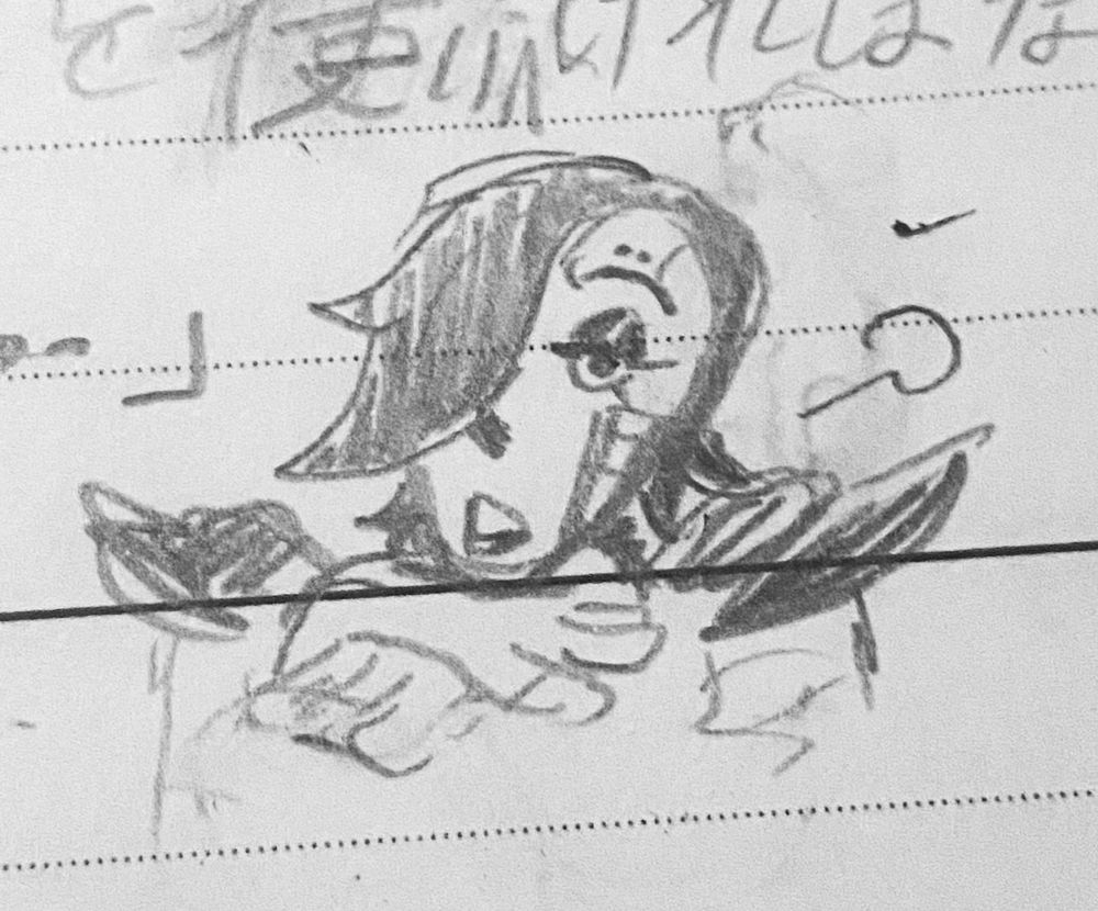 A bored looking Mettaton sighing, chin on top of both of his hands