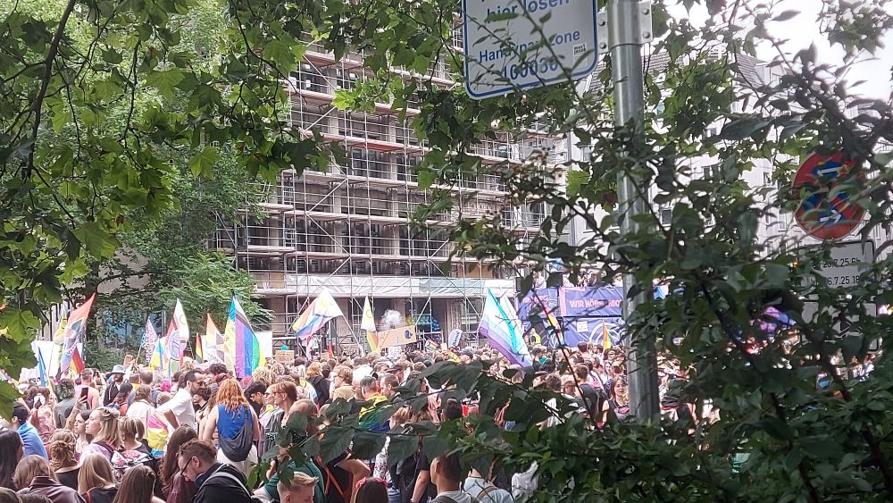 Berlin CSD, crowd picture