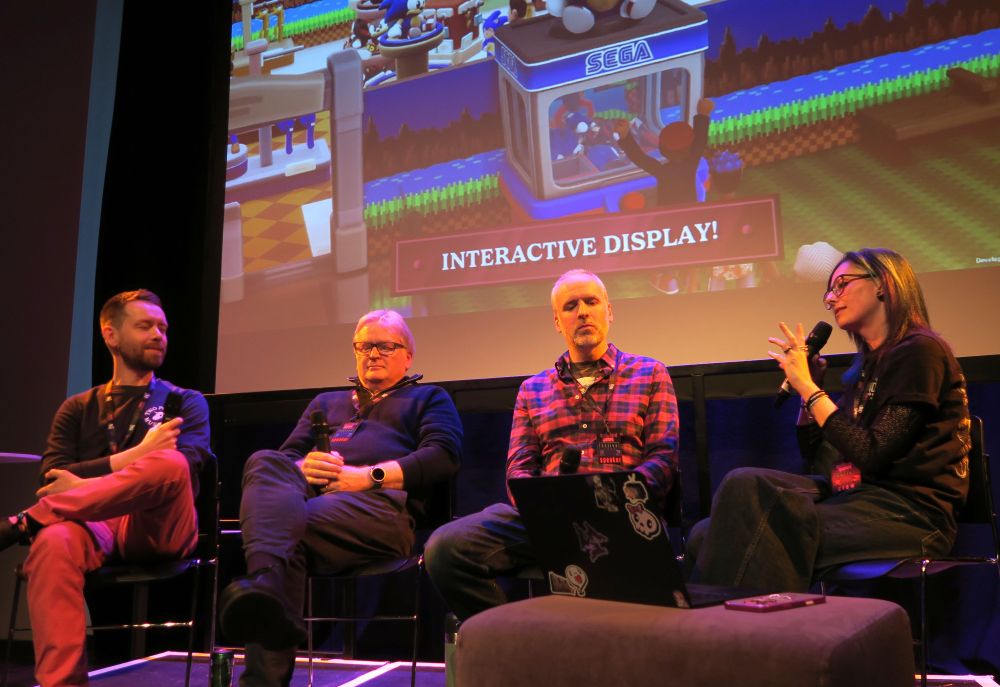 Two Point Studios talk at Guildford Games 2025, hosted by Lauren. 