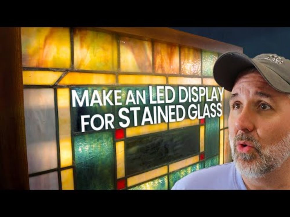 Make an LED Display for Stained Glass