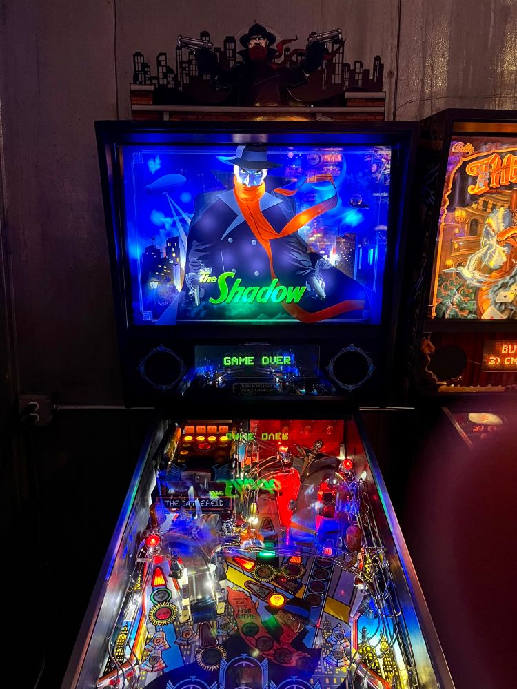 The Shadow pinball.