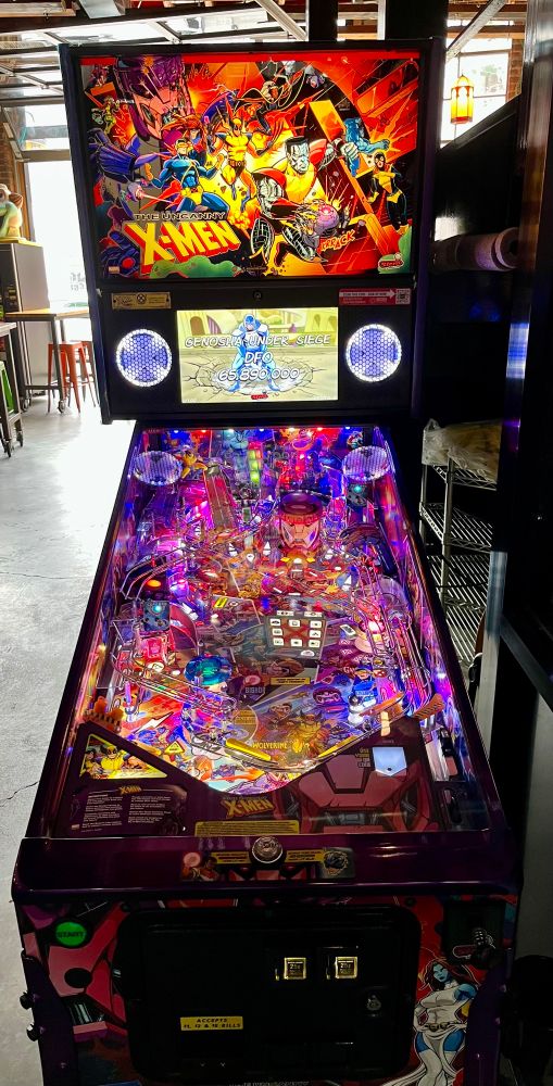 The Uncanny X-Men Pinball.
