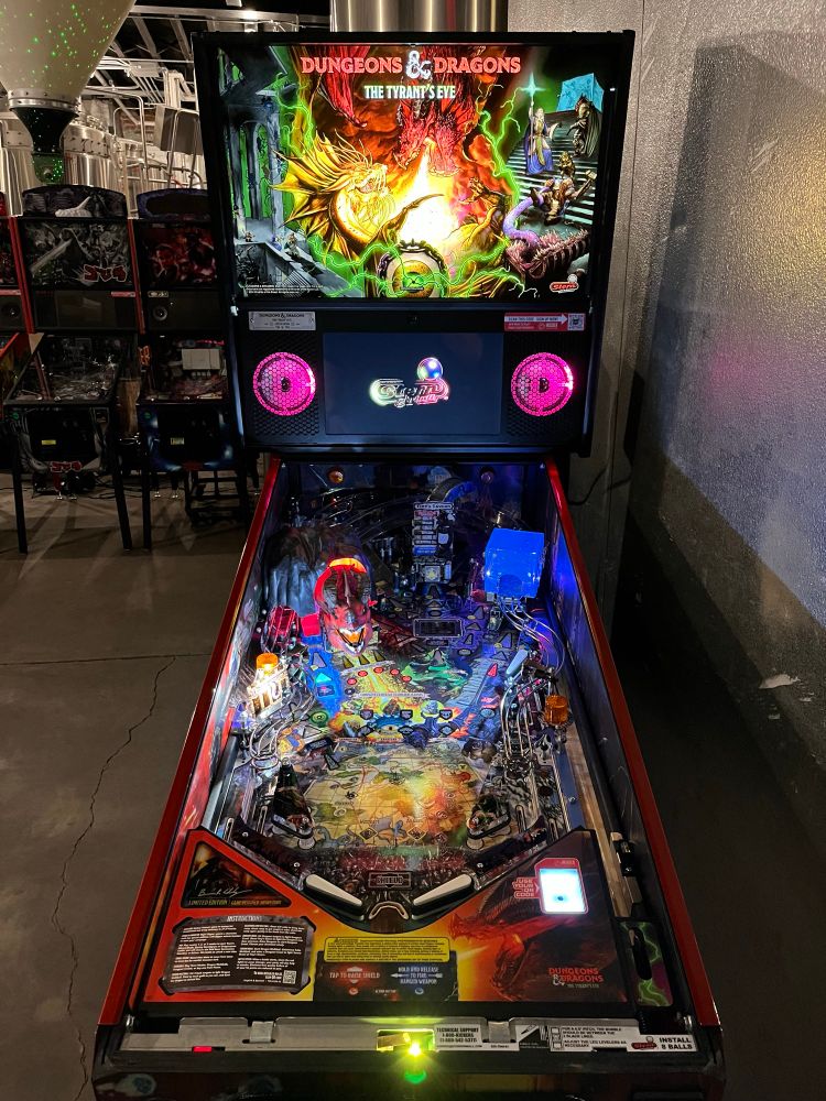 Dungeons & Dragons Limited Edition pinball from Stern.
