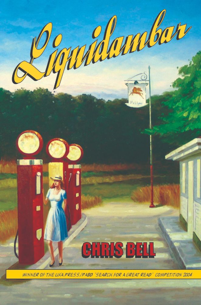 Cover art for 'Liquidambar' by Chris Bell (published by PABD/UKA Press and later by wordsSHIFTminds, December 2004).