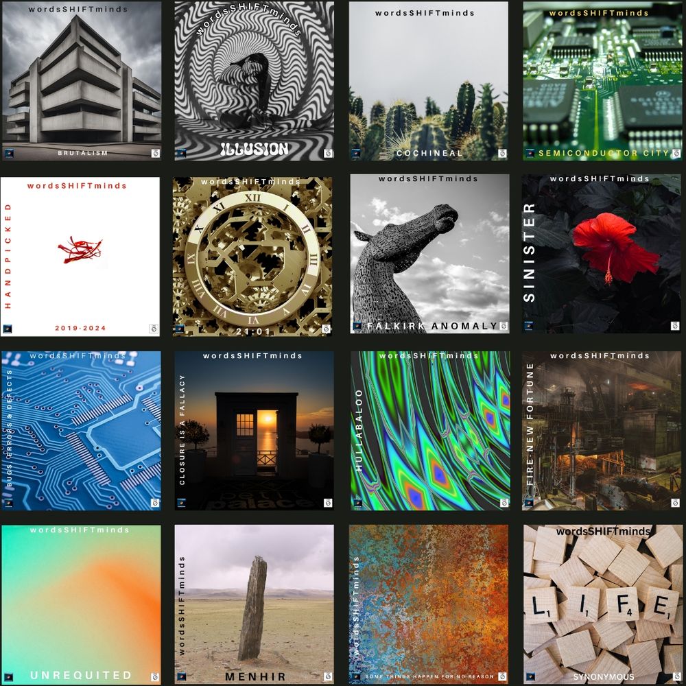 2024's wordsSHIFTminds releases (via Distrokid).