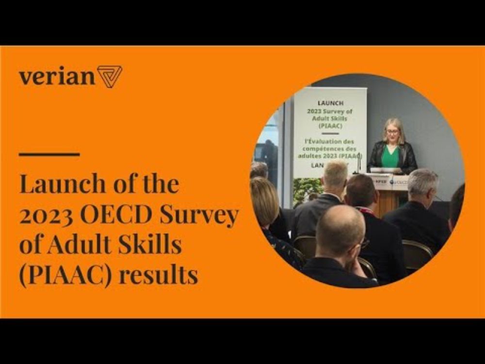 Launch of the 2023 OECD Survey of Adult Skills (PIAAC) results