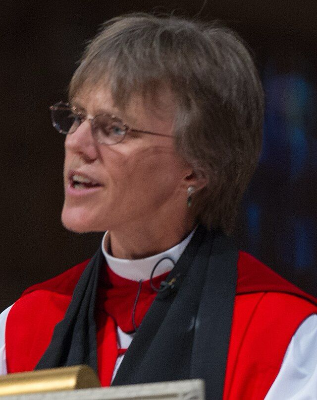 Mariann Budde speaking in 2012