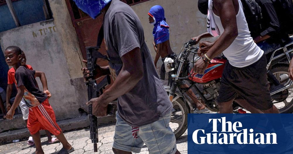 Haitian gangs recruiting starving children to fight security forces, rights group finds